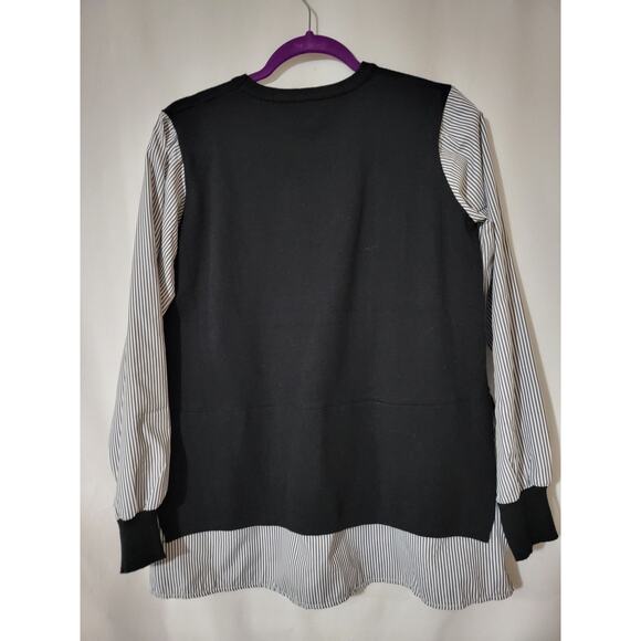 Patrizia Luca  Long Sleeve Spliced Sweater Size M/L NWOT - Picture 6 of 11